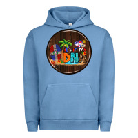 Pigment Pebble Blue Dominican Republic car coaster Urban Hoodie - AdoDesignShop