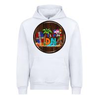 White Dominican Republic car coaster Urban Hoodie - AdoDesignShop