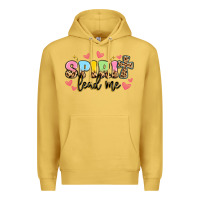 Antique Gold spirit lead me Premium Hoodie - Artiststas