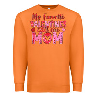 Carrot my favorite valentine call me mom Premium Sweatshirt - texasbilliewilder