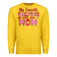 Lemon my favorite valentine call me mom Premium Sweatshirt - texasbilliewilder