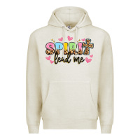 Oatmeal Heather spirit lead me Premium Hoodie - Artiststas
