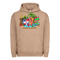 Pigment Burro love dominican republic Urban Hoodie - AdoDesignShop
