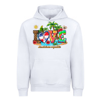 White love dominican republic Urban Hoodie - AdoDesignShop