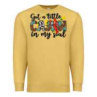 Antique Gold got a little cajun in my soul Premium Sweatshirt - texasbilliewilder