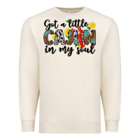 Sandshell got a little cajun in my soul Premium Sweatshirt - texasbilliewilder