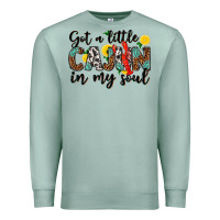 Seafoam got a little cajun in my soul Premium Sweatshirt - texasbilliewilder