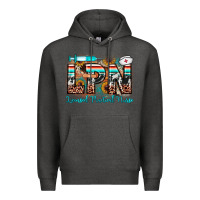Charcoal Heather lpn licensed practical nurse Premium Hoodie - JahusDesignShop