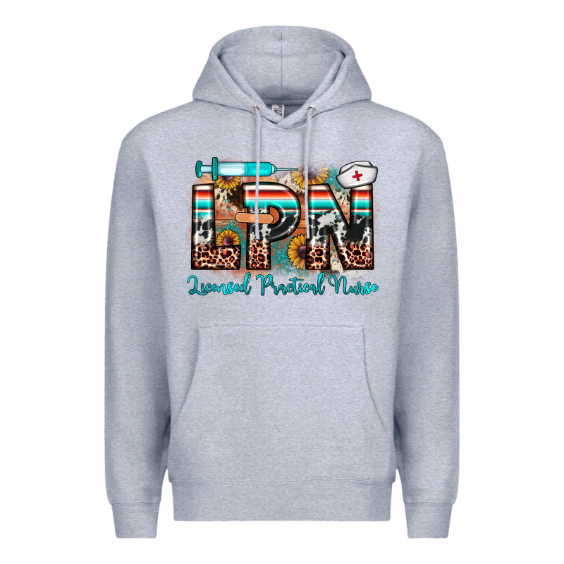 Lpn Licensed Practical Nurse Premium Hoodie by JahusDesignShop | Teevron