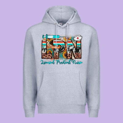 Lpn Licensed Practical Nurse Premium Hoodie Designed By Jahusdesignshop