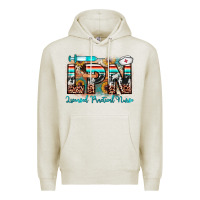 Oatmeal Heather lpn licensed practical nurse Premium Hoodie - JahusDesignShop