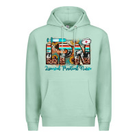 Seafoam lpn licensed practical nurse Premium Hoodie - JahusDesignShop