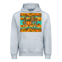 Heather Grey love fall Urban Hoodie - Artiststas