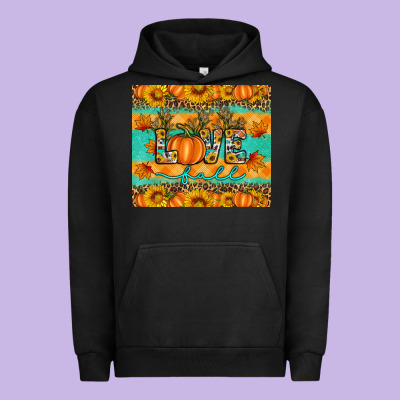 Love Fall Urban Hoodie Designed By Artiststas