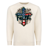 Sandshell faith usa Premium Sweatshirt - Zillion Design Studio