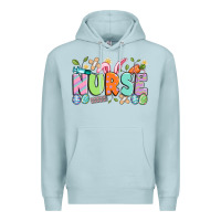 Blue Mist easter nurse Premium Hoodie - Artiststas