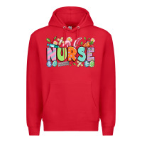 Red easter nurse Premium Hoodie - Artiststas