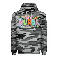 Slate Camo easter nurse Premium Hoodie - Artiststas
