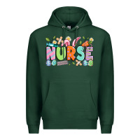 Sports Green easter nurse Premium Hoodie - Artiststas