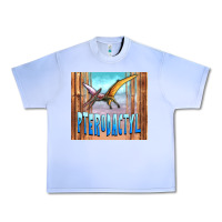 Grape Ice dinosaur pterodactyl Urban Heavy Tee - Artiststas