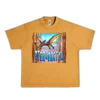 Peanut Butter dinosaur pterodactyl Urban Heavy Tee - Artiststas