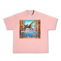 Salmon dinosaur pterodactyl Urban Heavy Tee - Artiststas