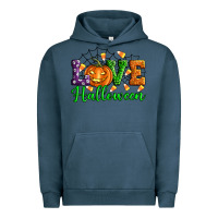Pigment Midnight Navy love halloween Urban Hoodie - Artiststas