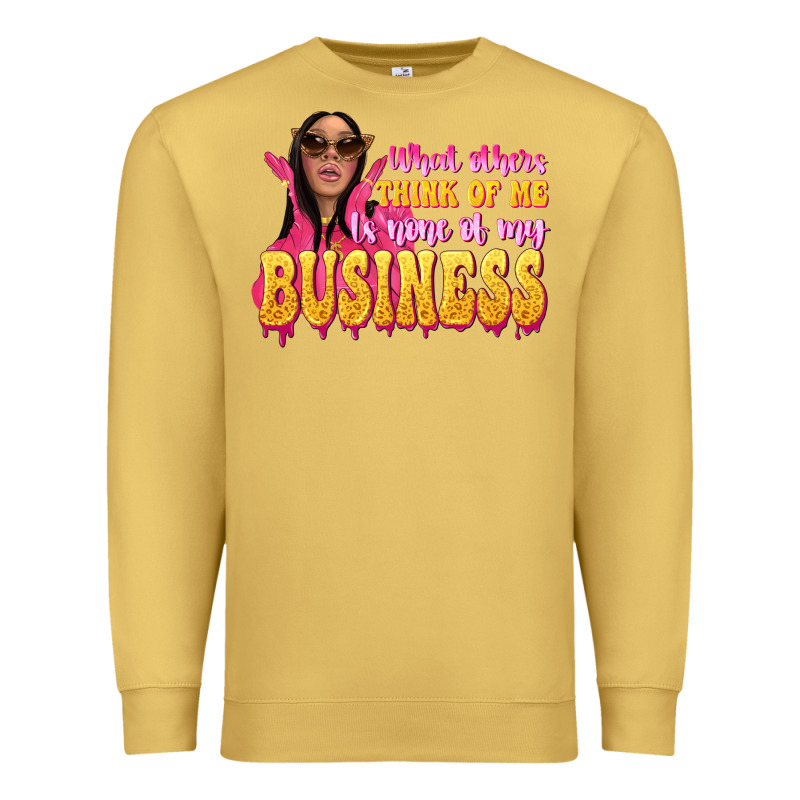 Afro Black Boss Lady Premium Sweatshirt by texasbilliewilder | Teevron