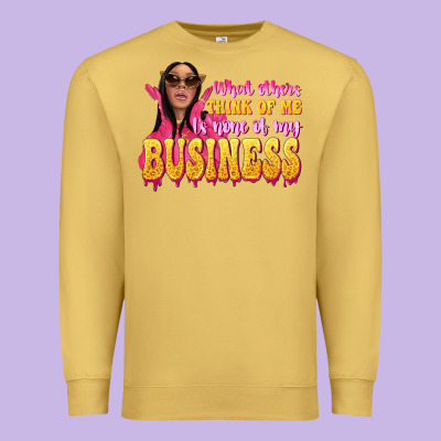 Premium Sweatshirt afro black boss lady