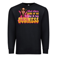 Black afro black boss lady Premium Sweatshirt - texasbilliewilder