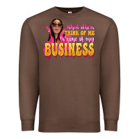 Chestnut afro black boss lady Premium Sweatshirt - texasbilliewilder
