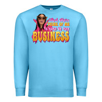 Ocean Blue afro black boss lady Premium Sweatshirt - texasbilliewilder