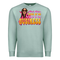 Seafoam afro black boss lady Premium Sweatshirt - texasbilliewilder