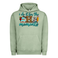 Pigment Oil Green i do it for the aha moments Urban Hoodie - BundleAndBundleShop