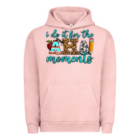Pigment Salmon i do it for the aha moments Urban Hoodie - BundleAndBundleShop