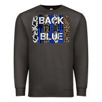 Smoke back the blue brushstroke Premium Sweatshirt - Zillion Design Studio