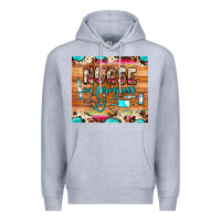 Heather Grey nurse in progress Premium Hoodie - JahusDesignShop