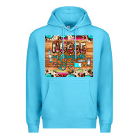 Ocean Blue nurse in progress Premium Hoodie - JahusDesignShop