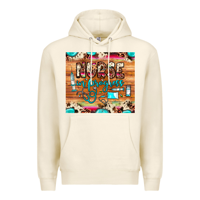 Nurse In Progress Premium Hoodie by JahusDesignShop | Teevron