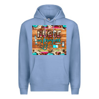 Colony Blue nurse in progress Premium Hoodie - JahusDesignShop