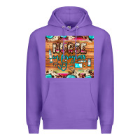 Purple nurse in progress Premium Hoodie - JahusDesignShop