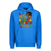 True Royal pretty black and educated teacher Premium Hoodie - Artiststas