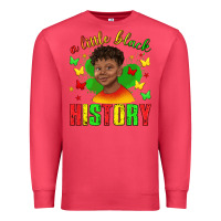 Cardinal a little black history with boy juneteenth Premium Sweatshirt - texasbilliewilder