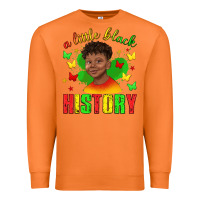 Carrot a little black history with boy juneteenth Premium Sweatshirt - texasbilliewilder