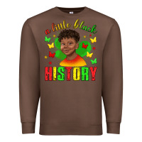 A Little Black History With Boy Juneteenth Premium Sweatshirt | Teevron