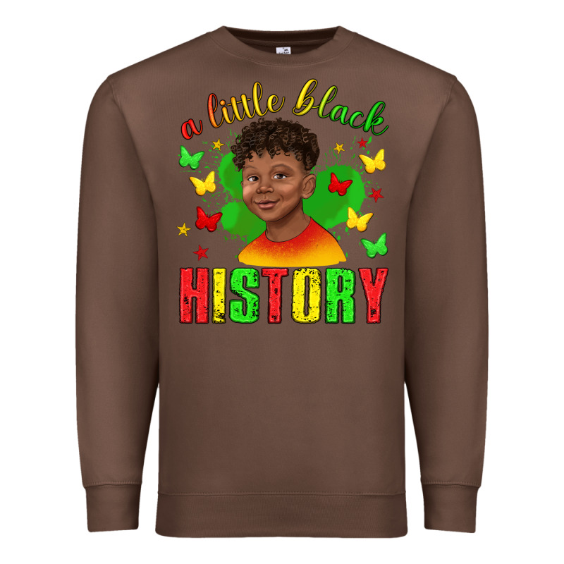 A Little Black History With Boy Juneteenth Premium Sweatshirt by texasbilliewilder | Teevron