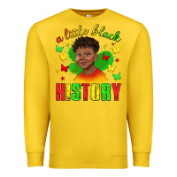 Lemon a little black history with boy juneteenth Premium Sweatshirt - texasbilliewilder