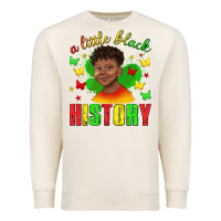 Sandshell a little black history with boy juneteenth Premium Sweatshirt - texasbilliewilder
