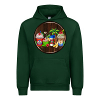 Forest Green dominican republic coasters Urban Hoodie - AdoDesignShop