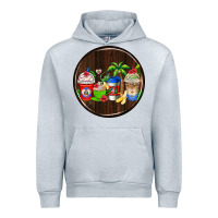 Heather Grey dominican republic coasters Urban Hoodie - AdoDesignShop